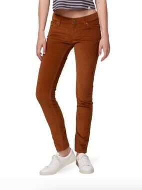 Patagonia Fitted Corduroy Pants in Rust, Size: 27